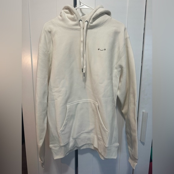 Osume Men's Cream Hoodie Sweatshirt size M - Picture 2 of 12